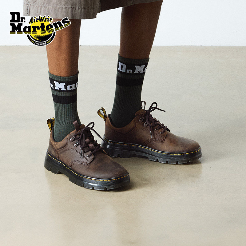 Dr.Martens马丁博士Reeder复古秋新款爆款美拉德德比