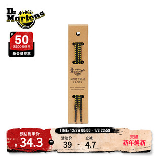带 Laces男女秋通用搭配马丁靴鞋 Dr.Martens马丁博士100cm Round