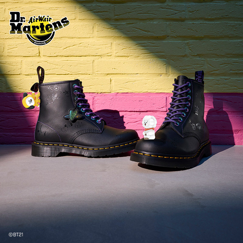 Dr.Martens马丁博士1460 BT21联名男女秋冬舒适软