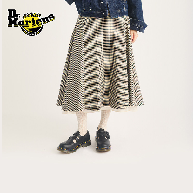 Dr.Martens马丁博士8065Mary Jane新款时尚百搭黑色皮鞋玛丽珍鞋 1136元 - 86线报