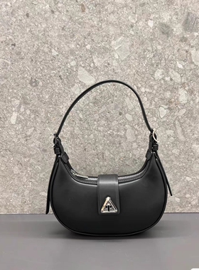 CHARLES＆KEITH 夏季新款小CK2-50271205大号牛角包月亮包女包
