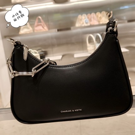 CHARLES&KEITH 夏季新款小CK2-20271604通勤轻便链条腋下包女包包