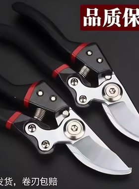 锰钢剪树剪子果树剪粗枝树枝修剪刀新款SK5原装家用花卉园艺剪刀