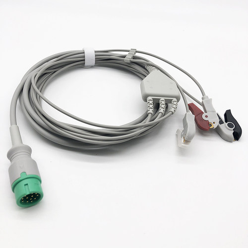兼容迈瑞uMEC6 umec 7 8 10 Ipm/iMEC/T5监护仪心电导联线三导5导