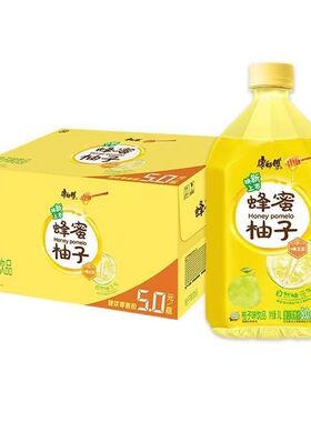 康师傅蜂蜜柚子茶1L瓶整箱蜂王浆洋槐蜜琯溪蜜柚大瓶调味茶饮料