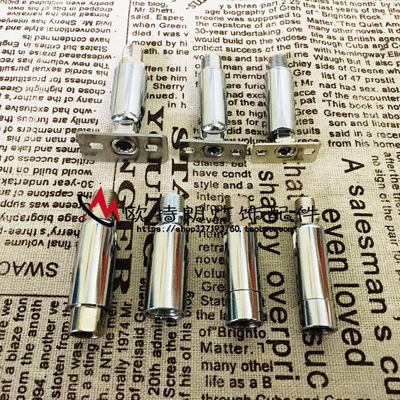 万向头转向头转接头180度摇头仔带掌内外牙镜前灯壁灯台灯饰配件