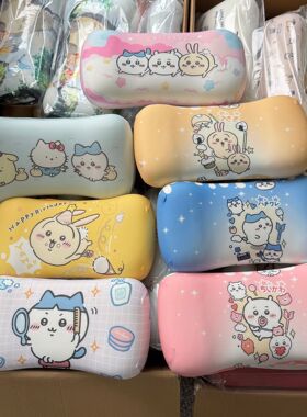 外贸日单chiikawa吉伊卡哇卡通腰枕午休枕记忆棉腰靠儿童睡觉枕头