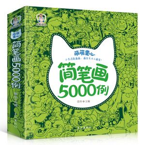 简笔画5000例幼儿童绘画书