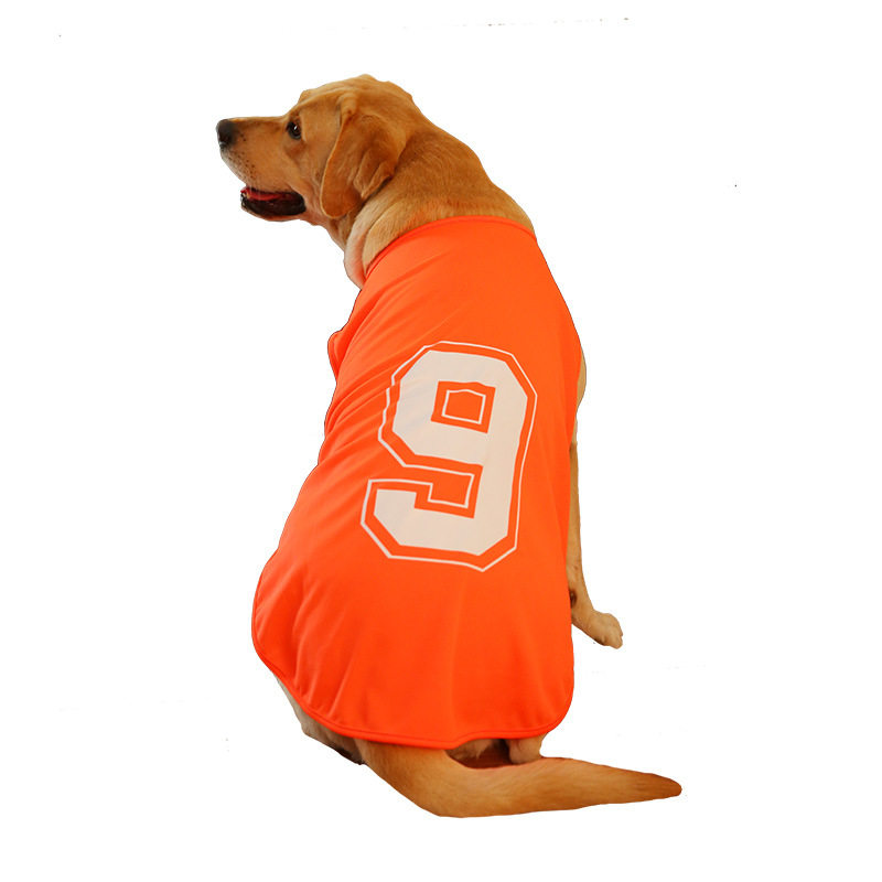 大狗衣服夏季薄款背心金毛萨摩中型犬小型犬宠物服装