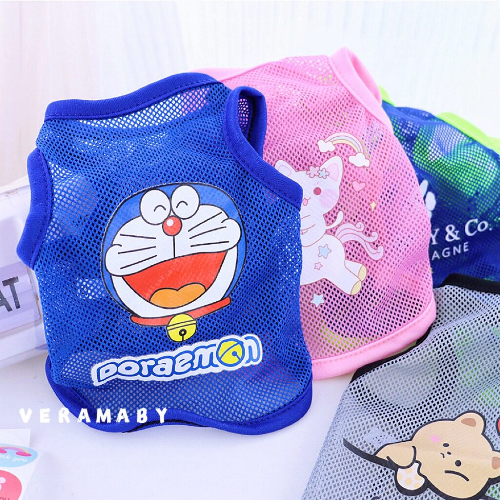 宠物夏季夏天防晒背心泰迪猫咪比熊小型幼犬凉凉衣小狗狗衣服薄款