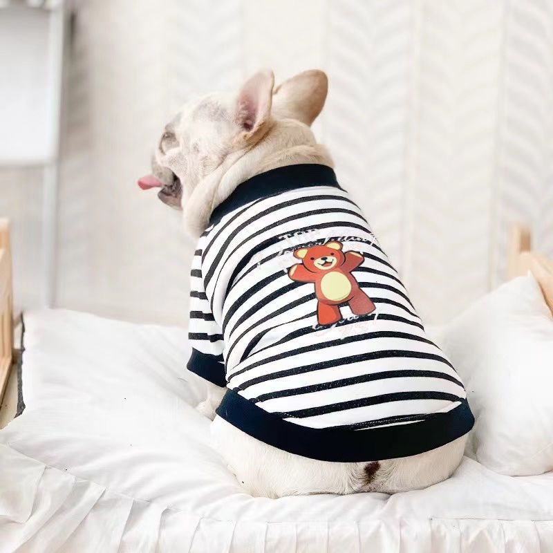 狗狗猫咪衣服弹力春夏宠物背心中小型犬衣服泰迪吉娃八哥四季宠物