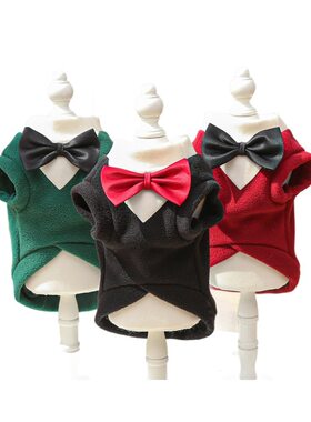 秋冬新品狗狗服饰猫咪宠物猫衣服狗用品跨境代发西装礼服泰迪法斗