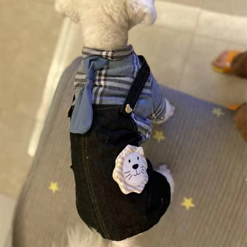 宠物厚款棉袄小狗狗猫咪中小型犬泰迪比熊雪拉瑞加厚保暖四脚衣服