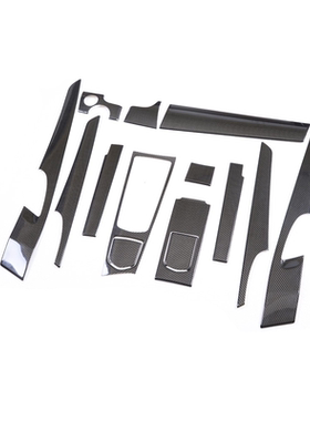 适用保时捷Panamera970碳纤维内饰帕拉梅拉车门中控仪表后座扶手