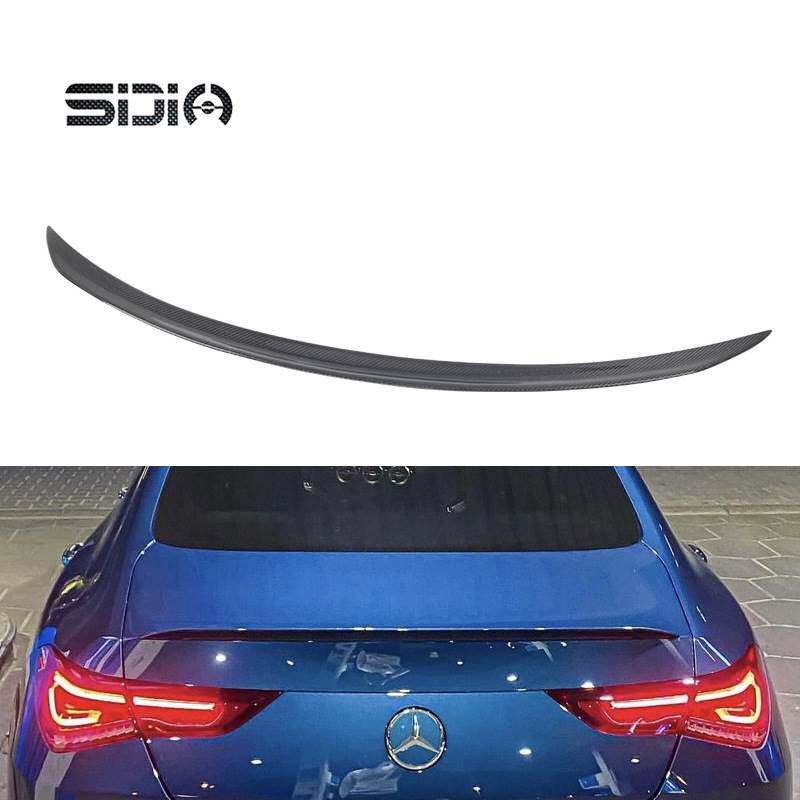 适用于21款奔驰CLA W118 改装C63款碳纤维尾翼 扰流板出口品质