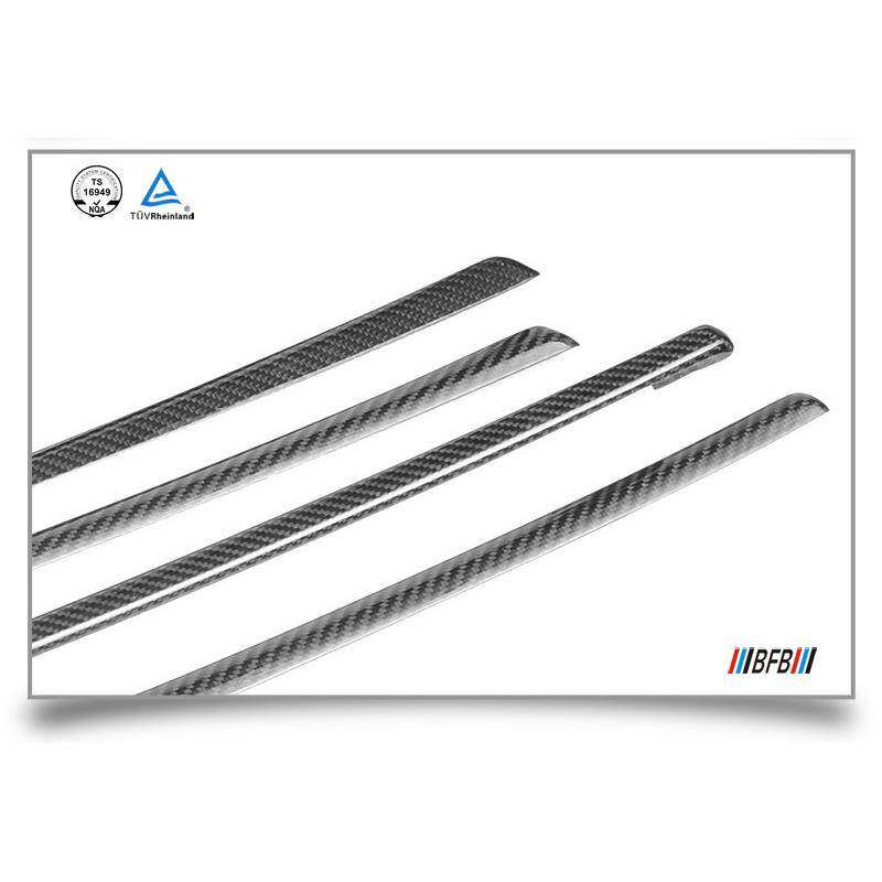 适用宝马改装 BMW新款3系F30 F35长轴碳纤维车门饰条 车内饰条