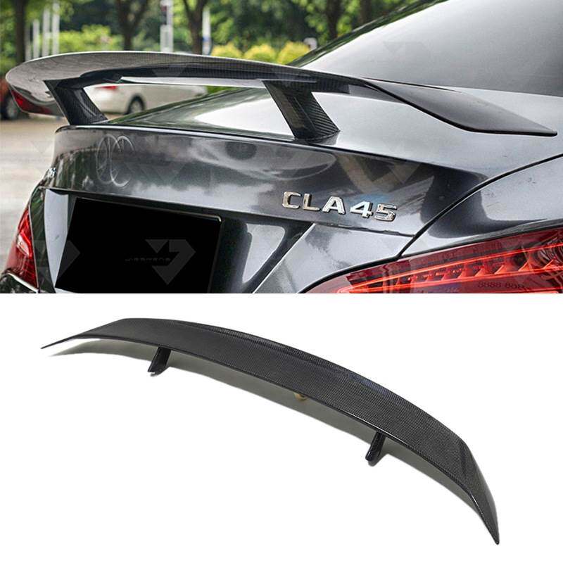 适用于奔驰CLA级CLA200 CLA260 CLA45碳纤维改装GT款尾翼定风翼