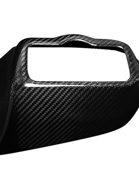 适用奔驰CLA/A级CLA200/260/180AMG碳纤维内饰改装大灯开关面板框