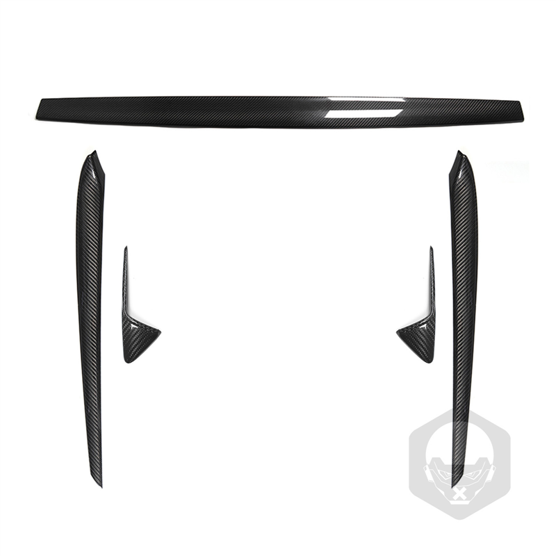 中控碳纤维内门面板饰条叶