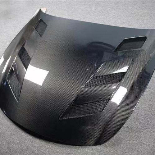 适用于日产350Z 多孔款碳纤维机盖 碳纤维引擎盖