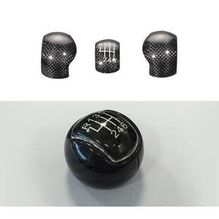 适用福特野马mustang真碳纤维内饰干碳波棍头档把排挡头三片改装