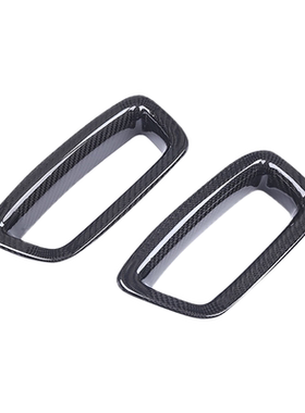 适用w118奔驰CLA/A级CLA200/260/180AMG碳纤维内饰改装座椅背贴件