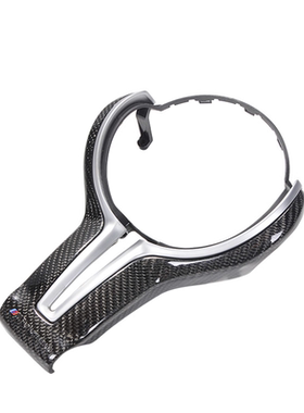 适用宝马Performance M2 F80 F82 M3 M4 M6方向盘 碳纤维镂空盖板