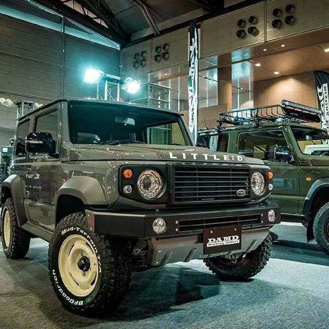 适用19-26年铃木吉姆尼Jimmy中网JB74升级陆虎Landrover款中网