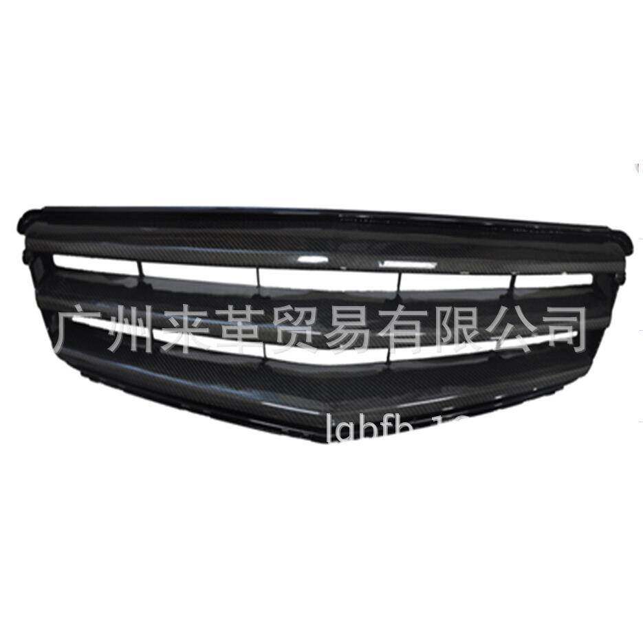 适用于奔驰W204碳纤中网 C200碳纤中网 奔驰C200碳纤中网