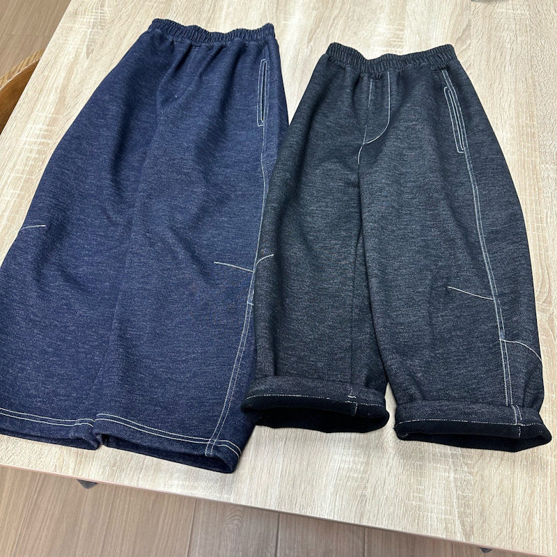 童装男童牛仔裤冬季儿童加绒针织裤子2025新款大童秋冬洋气弯刀裤,童装/婴儿装/亲子装,裤子,淘宝优惠券,粉丝福利购,淘宝优惠卷