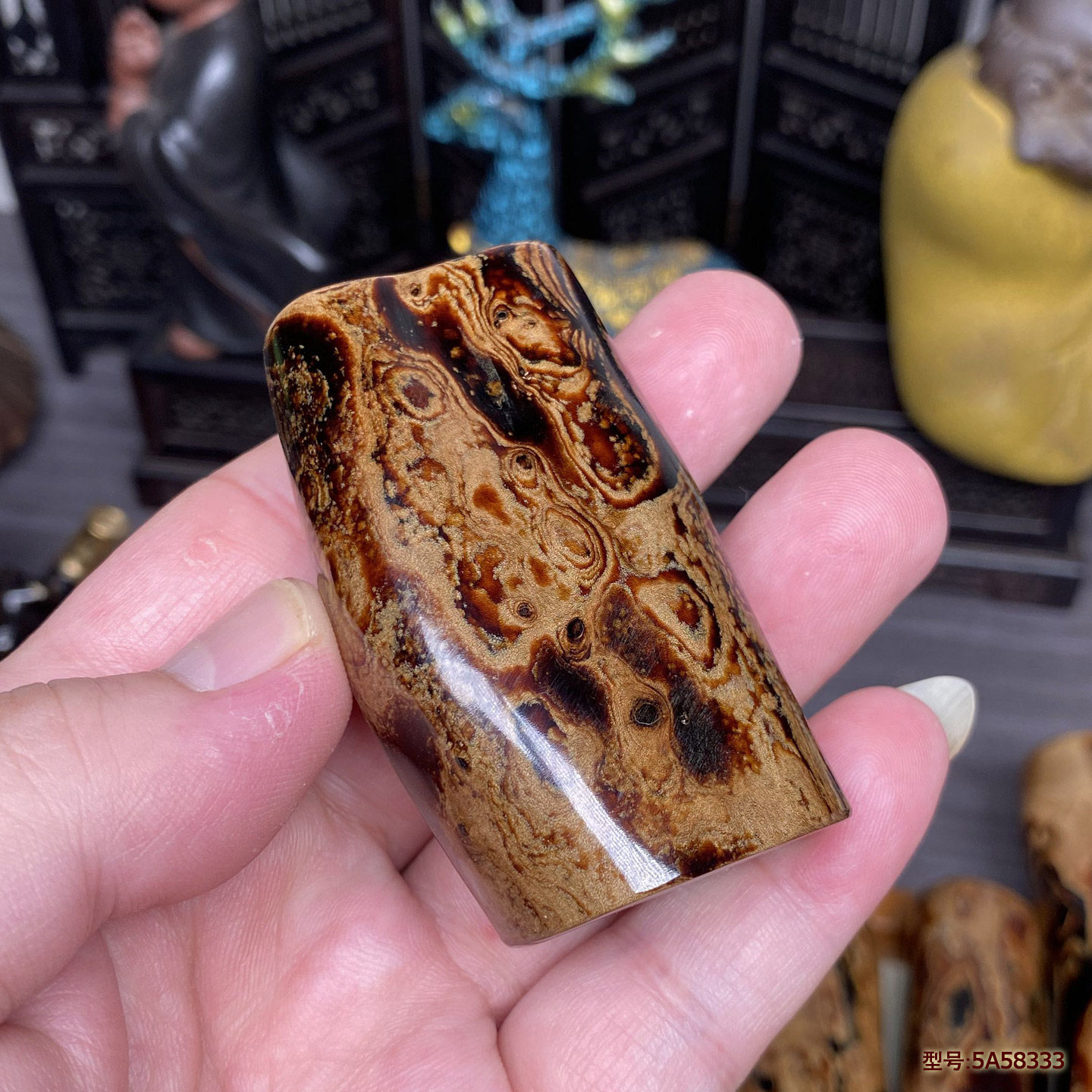 天然保真血柳高级海柳文玩摆件