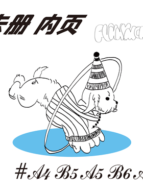 【卡册内页】funnymore印 A4 B5 A5 B6 A6卡册内页 照片 小卡收纳