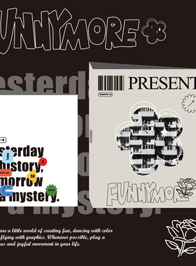 funnymore印 小清新大容量拍纸本收纳夹文件夹 卡册集收纳活页夹