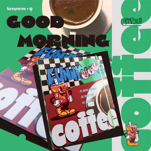 funnymore印 coffee咖啡杂志复古系列多尺寸 大容量卡册收纳 B6
