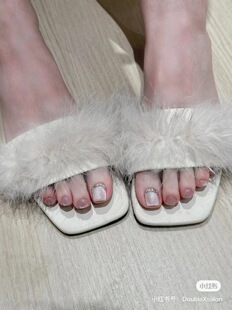 1019 显白小红书同款 纯手工穿戴美甲纯欲猫眼仙女手脚甲套装 爆款