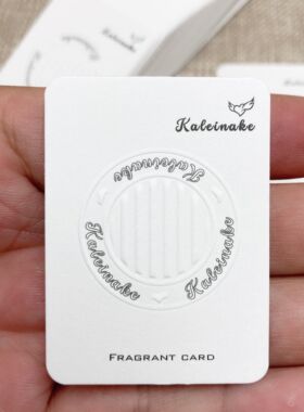 进口欧版天使小方片无味自喷香水精油试香纸衣柜车载柜散香扩香卡