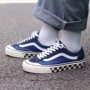 Spot Vans Style 36 SF kẻ caro giày vải thấp nam màu xanh Giày thể thao VN0A3MVLVS9 - Plimsolls sneaker nam
