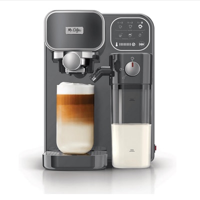 美国代购Mr. Coffee Espresso Machines卡布奇诺拿铁浓缩咖啡110v