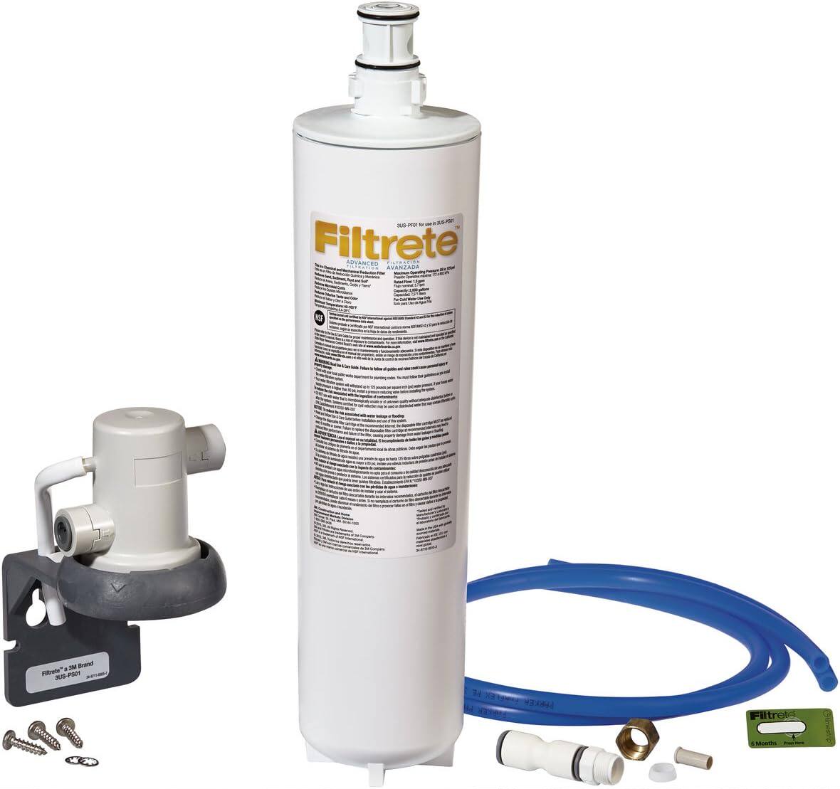 海外代购 3M 菲尔萃 3M Filtrete 3US-PS01 净水器 3US-PF01滤芯