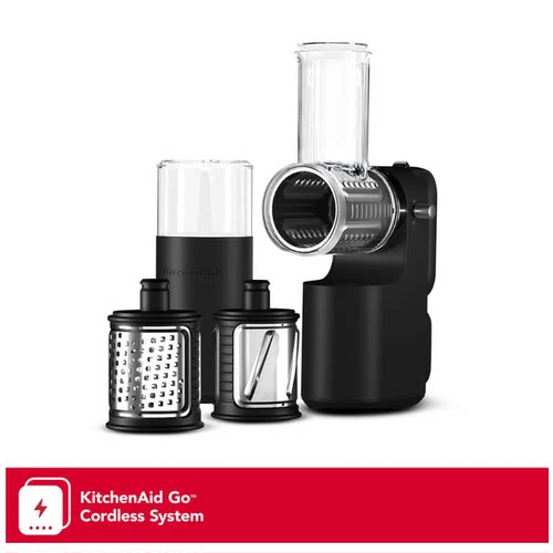 美国代购KitchenAid Go Cordless Grater Slicer无绳切片机刨丝机