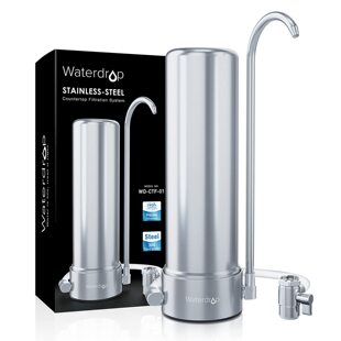 美国代购Waterdrop Countertop Filter台面式水龙头净水器5级过滤