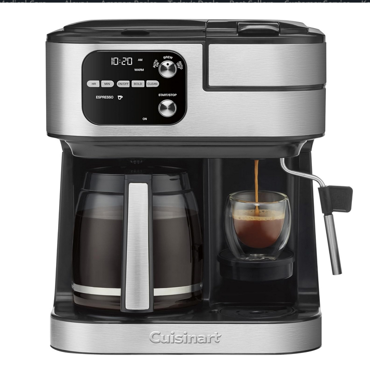 美国代购Cuisinart SS-4N1 Coffee Machine 4合1咖啡机110v