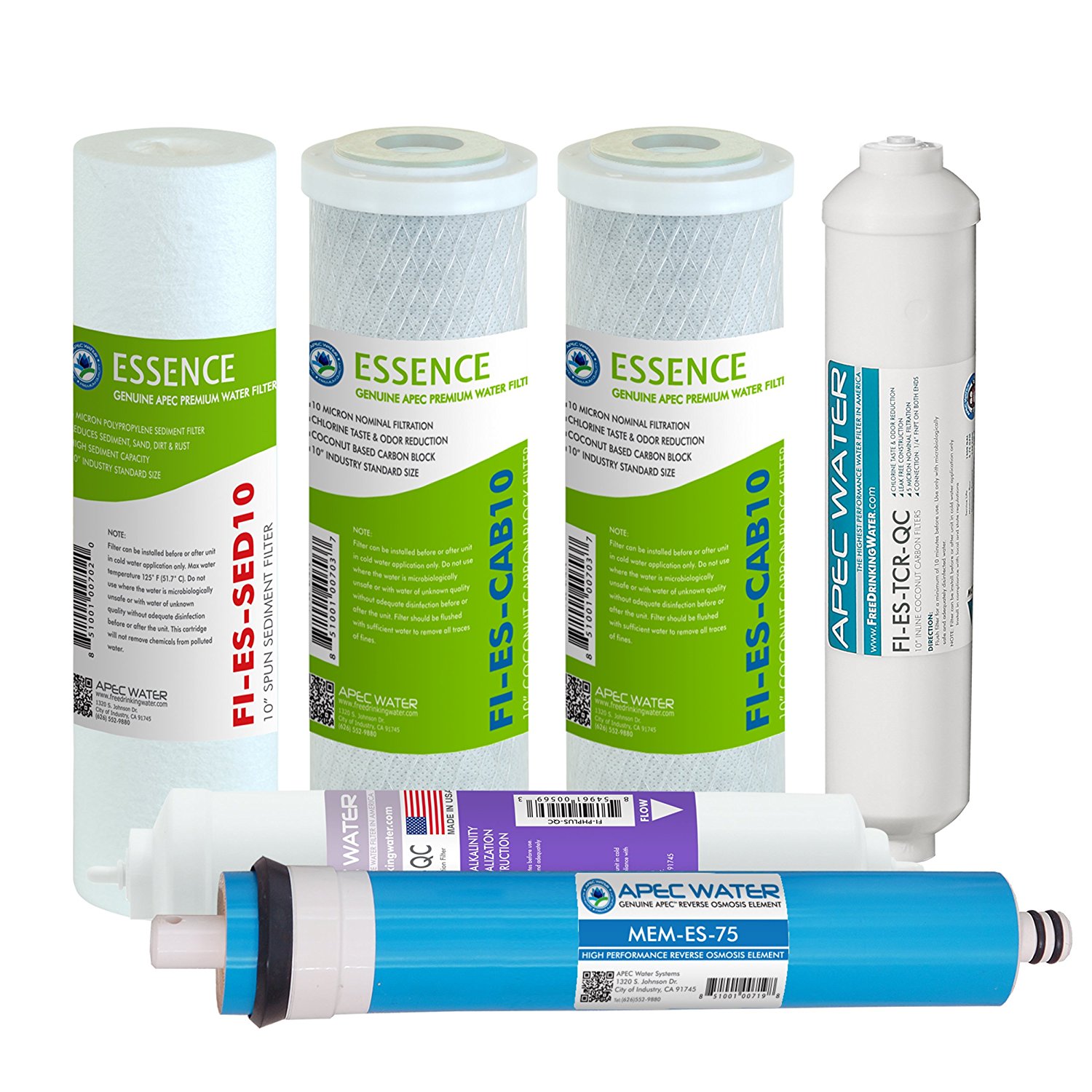 海外代购 APEC FILTER-MAX-ESPH滤芯替换ESSENCE系列反渗透净水器