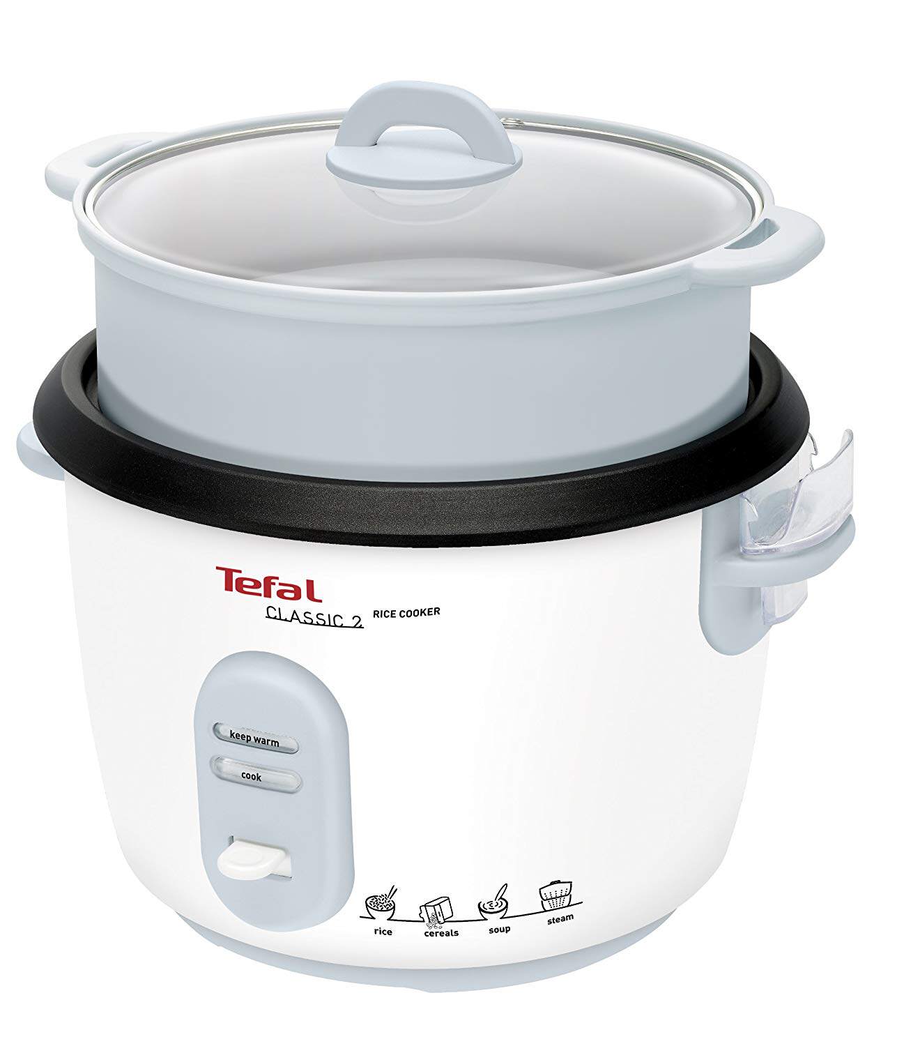 海外代购tefal 特福rk1011 rice cooker 电饭煲蒸锅德国 无需变压
