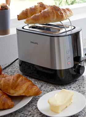 德国代购Philips HD2637 Toaster 烤面包机吐司机可调烘烤水平