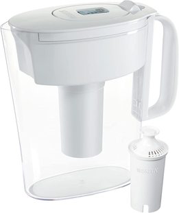 美国代购Brita Large Water Filter Pitcher 净水壶含1个滤芯