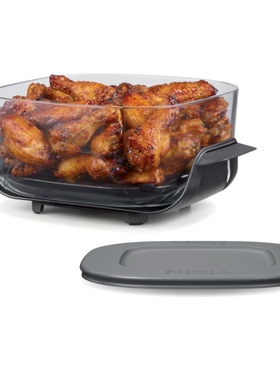 美国代购Ninja TempWare Glassware Container烤箱烘焙用玻璃罐