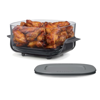 美国代购Ninja TempWare Glassware Container烤箱烘焙用玻璃罐