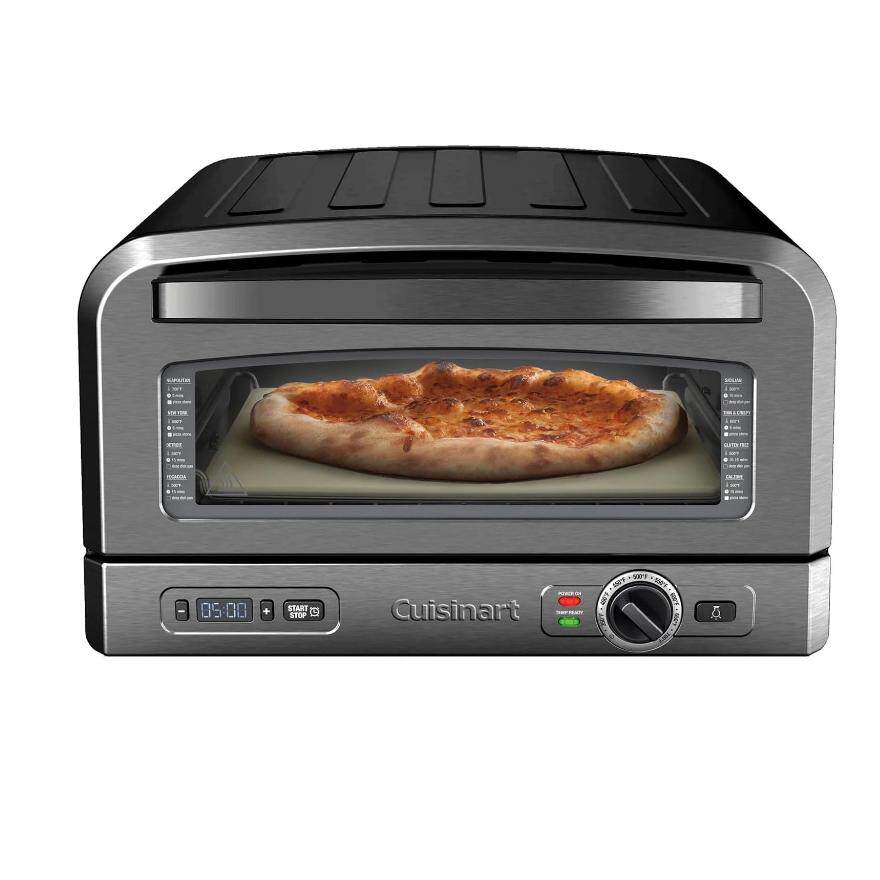 美国代购Cuisinart Indoor Pizza Oven CPZ-120 便携比萨烤箱110v