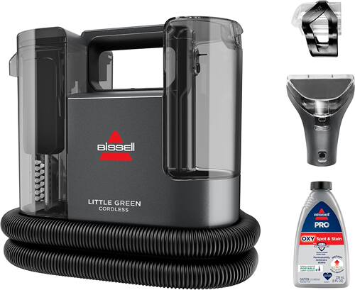 美国代购BISSELL Carpet Cleaner 便携式电池吸尘器地毯去污 110v